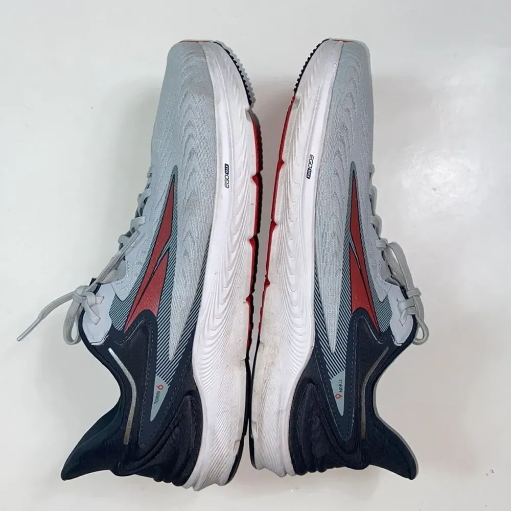 ALTRA TORIN 6 ROAD RUNNING MEN SHOES SIZE 13 US COLOR GREY SILVER